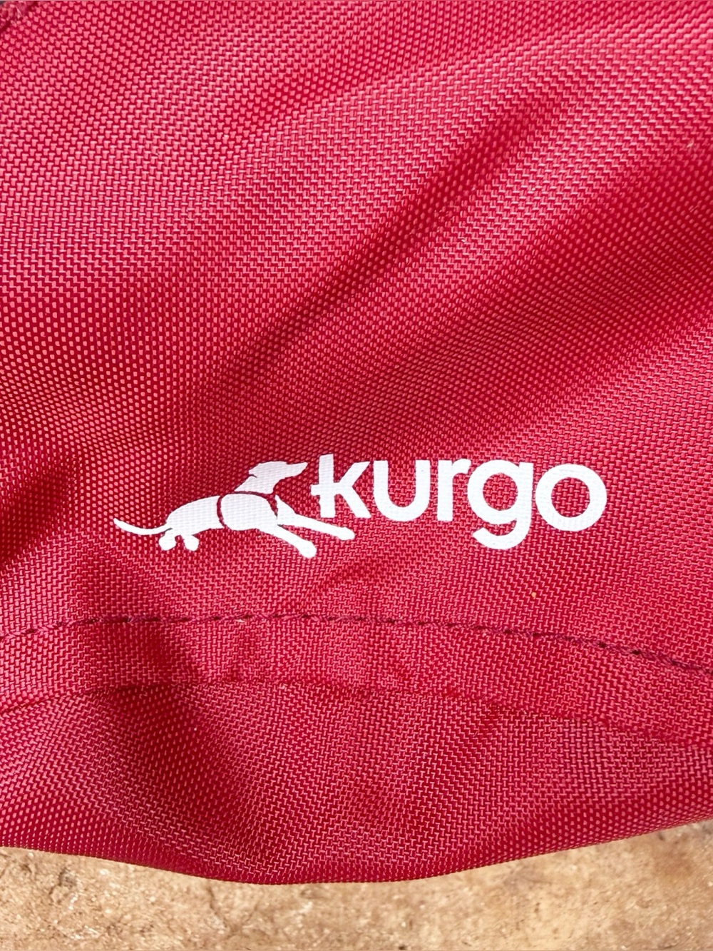 Kurgo Kibble Carrier in Chili Red Store and Transport Pet Food While Traveling - Picture 3 of 11